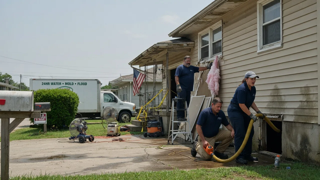 Water Damage Repair in La Rose, IL near me